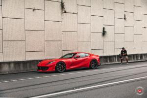 Ferrari 812 Superfast by Novitec Rosso on Vossen Wheels (EVO-4) 2020 года 